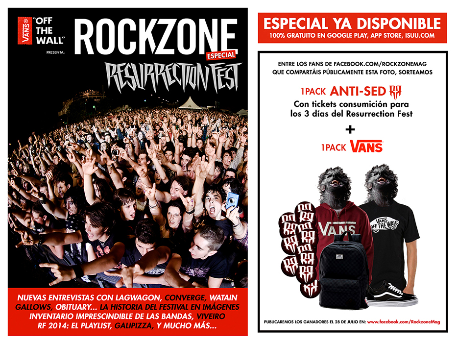 Ya disponible el especial Resurrection Fest 2014